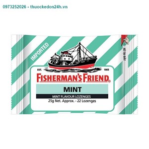 Kẹo Cay Con Tàu Không Đường Fisherman’s Friend Mint – 25G