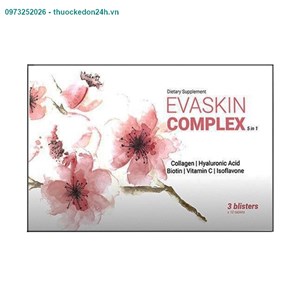Evaskin Complex Hộp 30 Viên – Hỗ Trợ Giảm Lão Hóa Da