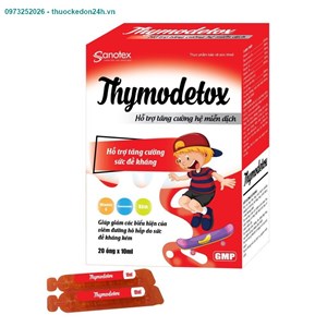 Thymodetox – Hỗ Trợ Tăng Cường Sức Đề Kháng (20 ống)