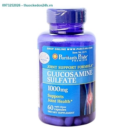 Glucosamine Sulfate 1000 mg lọ 60 viên – Chống viêm khớp