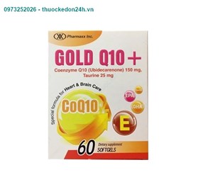 Gold Q10+ – Giúp chống oxi hóa hộp 60 viên