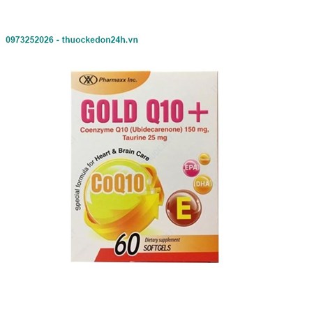 Gold Q10+ – Giúp chống oxi hóa hộp 60 viên