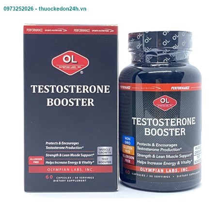 Testosterone Booster Lọ 60 Viên