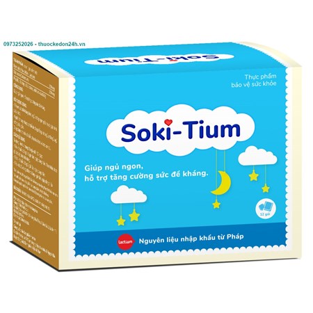 Soki Tium – Giúp bé ngủ ngon giấc