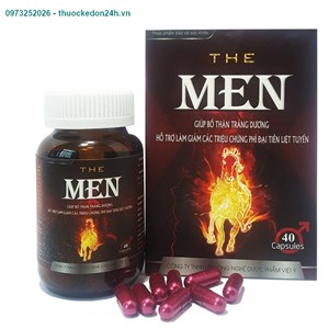 The Men – Giảm tiểu đêm sau 3 ngày – Lọ 30 viên