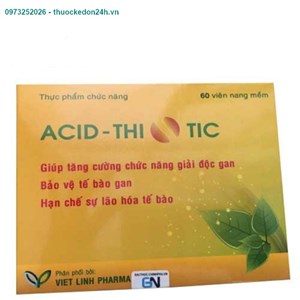 Thực phẩm chức năng Acid Thiotic – Hỗ trợ điều trị tiểu Đường