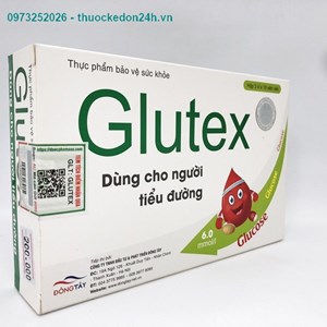 Thực phẩm chức năng Glutex – Hỗ trợ điều trị tiểu đường