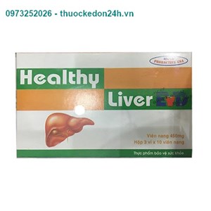 Thực phẩm chức năng Healthy Liver – Bổ gan – Hộp 30 viên