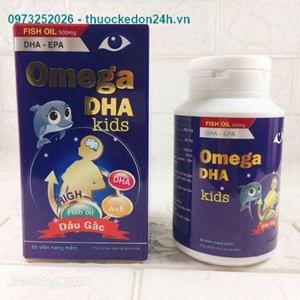 Thực phẩm chức năng Omega DHA Kids (Hộp 60 viên)