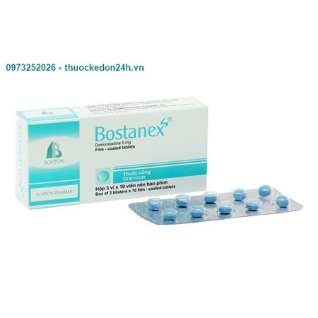 Thuốc Bostanex Viên – Điều trị viêm mũi dị ứng
