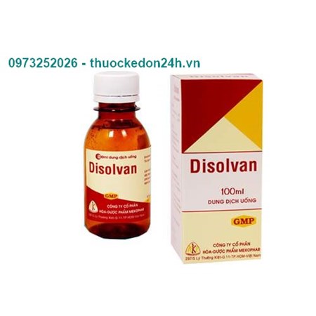 Thuốc Disolvan (100ml) – Thuốc Có Tác Dụng Làm Long Đờm