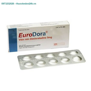 Thuốc Eurodora 5mg – Điều trị viêm mũi dị ứng