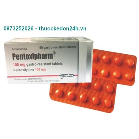 Thuốc Pentoxipharm 100mg