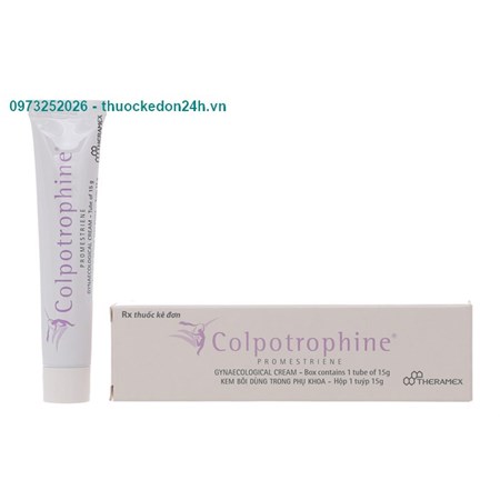 Colpotrophine 1% cream 15g