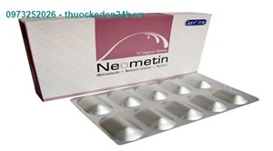 Thuốc đặt âm đạo Neometin 10 viên- Điều trị nhiễm khuẩn, nhiễm nấm âm đạo