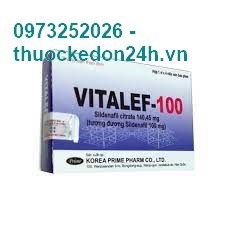Vitalef-100 hộp 4 viên