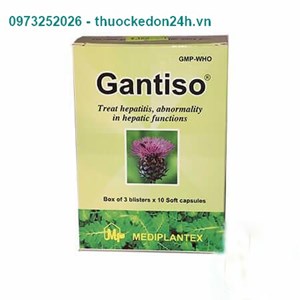 Thuốc Gantiso – Điều trị về Gan