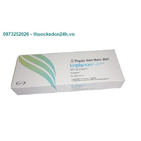 Thuốc tránh thai cấy dưới da Implanon 68 mg