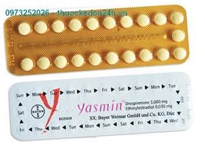 Thuốc Yasmin 1 vỉ – Viên uống tránh thai phối hợp