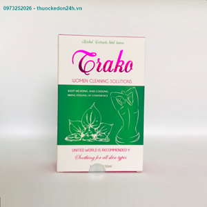 Trako chai 150ml – Dung dịch vệ sinh phụ nữ