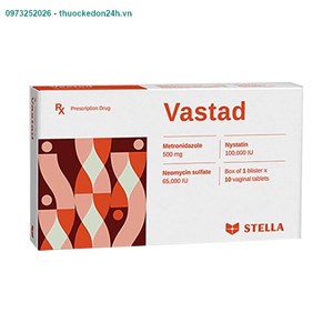 Vastad Hộp 10 Viên – Điều Trị Viêm Nhiễm Phụ Khoa