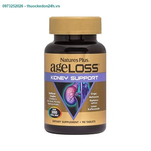 Viên uống Ageloss Kidney Support hộp 90 viên – Tăng cường chức năng thận