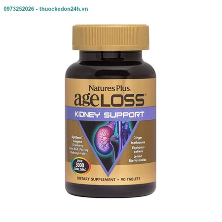 Viên uống Ageloss Kidney Support hộp 90 viên – Tăng cường chức năng thận