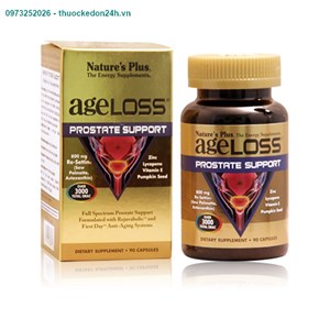 Ageloss Prostate Support hộp 90 viên – Viên uống tăng cường sinh lý nam