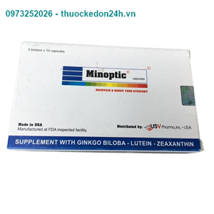 Thuốc Minoptic Capsules