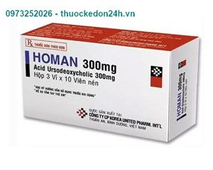 Thuốc Homan 300mg