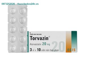 Thuốc Torvazin 20mg