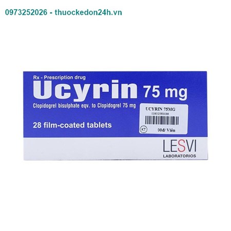 Thuốc Ucyrin 75mg