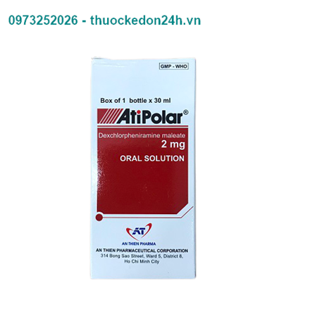 Thuốc Atipolar 2mg/5ml