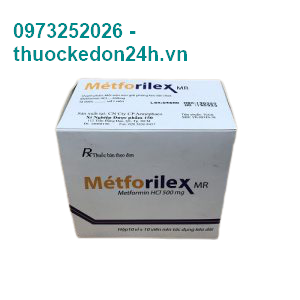 Thuốc Metforilex MR 500mg