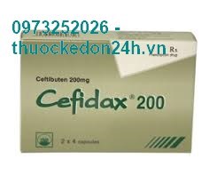 Thuốc Cefidax 200mg