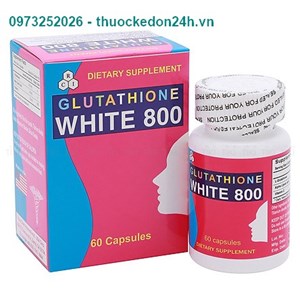 Glutathione White 800 Lọ 60 Viên
