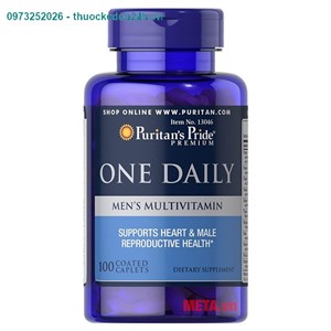One Daily Men Multivitamin hộp 100 viên