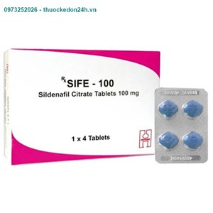 Sife-100 – Thuốc điều trị rối loạn cương dương