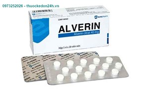 Thuốc Alverin- Giảm đau co thắt