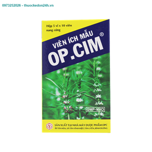 Viên ích mẫu OP CIM – Kinh nguyệt không đều, đau bụng kinh 