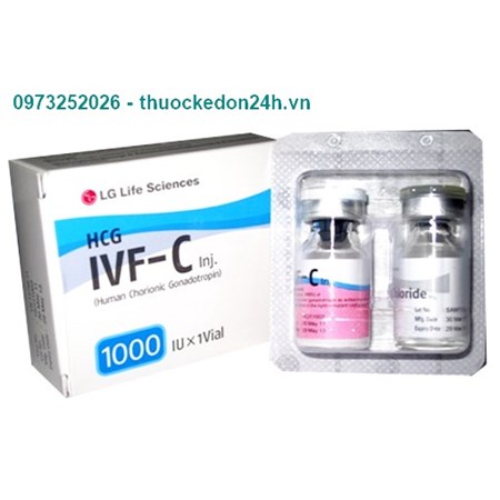 Thuốc Hcg ivf - c- Điều trị rối loạn chức năng sinh dục