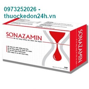 Thuốc Sonazamin - Tăng cường sức khỏe tim mạch