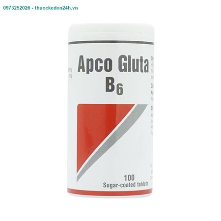 Thuốc Apco gluta b6- Giảm suy nhược thần kinh