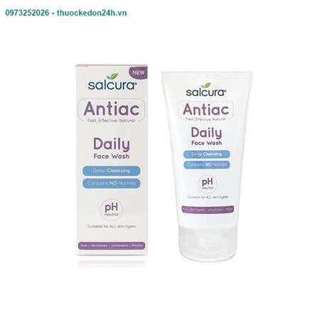 Sữa rửa mặt Antiac lọ 150ml – An toàn cho mọi loại da nhạy cảm