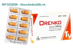 Thuốc ORENKO- Điều trị nhiễm khuẩn, virus
