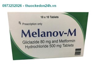 Thuốc MELANOV-M- Điều trị đái tháo đường