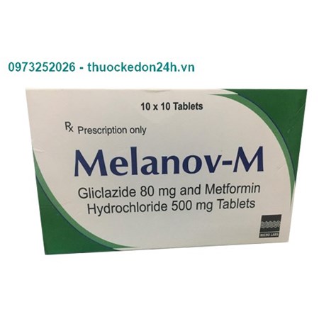 Thuốc MELANOV-M- Điều trị đái tháo đường