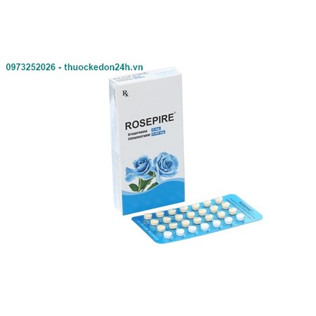 Rosepire xanh hộp 28 viên