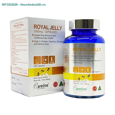 Sữa ong chúa Royal Jelly Careline - Bồi bổ cơ thể
