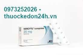 Thuốc VERCYTE 25MG- Điều trị bệnh đa hồng cầu